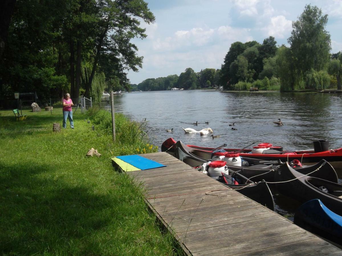 Hotel Am Fluss Heidesee ภายนอก รูปภาพ